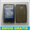 FUNDA GEL SILICONA PARA LG OPTIMUS L3 / E400 NEGRA
